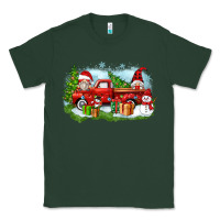 Sports Green Christmas gnomes truck Classic Tee - Zillion Design Studio