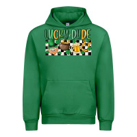 Emerald lucky dude Urban Hoodie - MaliasSmallBusiness