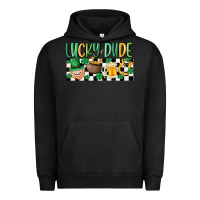 Pigment Black lucky dude Urban Hoodie - MaliasSmallBusiness