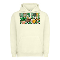 Pigment Pistachio lucky dude Urban Hoodie - MaliasSmallBusiness