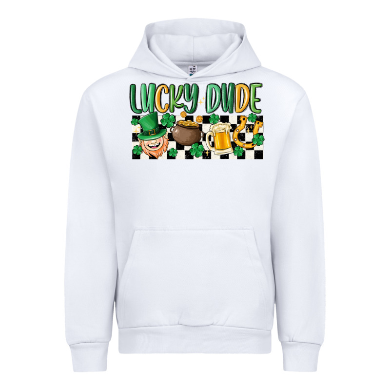 Lucky Dude Urban Hoodie by MaliasSmallBusiness | Teevron