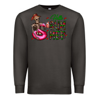 Smoke hello summer Premium Sweatshirt - CowhideDigitalArt