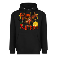 Black crawfish bayou baddie Heavyweight Hoodie - FaDigitalArtStudio