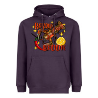 Plum crawfish bayou baddie Heavyweight Hoodie - FaDigitalArtStudio