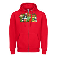 Red panda coffee cups Zipper Hoodie - Zillion Design Studio