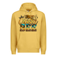 Antique Gold queen bee Premium Hoodie - LillyAllenDesigns