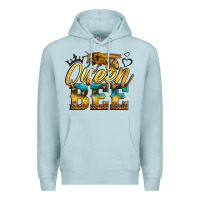 Blue Mist queen bee Premium Hoodie - LillyAllenDesigns