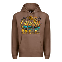 Chestnut queen bee Premium Hoodie - LillyAllenDesigns