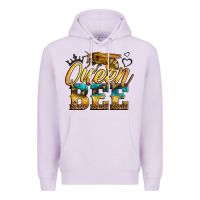 Lilac queen bee Premium Hoodie - LillyAllenDesigns