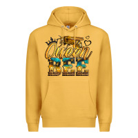 Mustard queen bee Premium Hoodie - LillyAllenDesigns