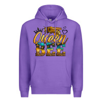 Purple queen bee Premium Hoodie - LillyAllenDesigns