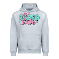Heather Grey rodeo babe Urban Hoodie - MaliasSmallBusiness