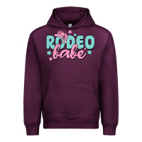 Mauve Wine rodeo babe Urban Hoodie - MaliasSmallBusiness