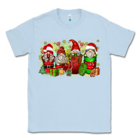 Dusty Blue Christmas gnome coffee cups Classic Tee - Zillion Design Studio