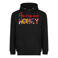 Black American honey Heavyweight Hoodie - Neo Western