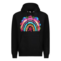 Black summer rainbow Premium Hoodie - NancyCooperArtShop