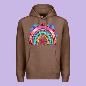 Summer Rainbow Premium Hoodie Designed By Nancycooperartshop