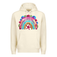 Sandshell summer rainbow Premium Hoodie - NancyCooperArtShop