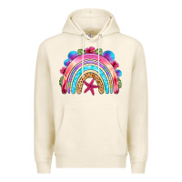 Tofu summer rainbow Premium Hoodie - NancyCooperArtShop