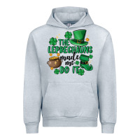 Heather Grey the leprechauns made me do it Urban Hoodie - MaliasSmallBusiness