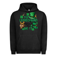 Pigment Black the leprechauns made me do it Urban Hoodie - MaliasSmallBusiness