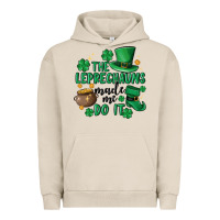 Pigment French Oak the leprechauns made me do it Urban Hoodie - MaliasSmallBusiness