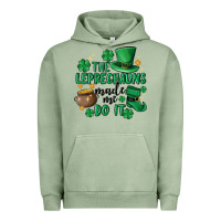 Pigment Oil Green the leprechauns made me do it Urban Hoodie - MaliasSmallBusiness