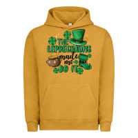 Pigment Peanut Butter the leprechauns made me do it Urban Hoodie - MaliasSmallBusiness