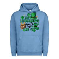 Pigment Pebble Blue the leprechauns made me do it Urban Hoodie - MaliasSmallBusiness