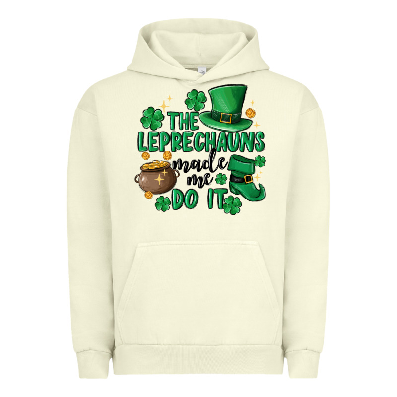 The Leprechauns Made Me Do It Urban Hoodie by MaliasSmallBusiness | Teevron