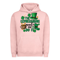 Pigment Salmon the leprechauns made me do it Urban Hoodie - MaliasSmallBusiness