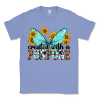 Colony Blue created with a purpose Classic Tee - texasbilliewilder