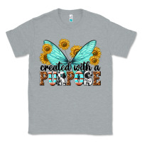 Heather Grey created with a purpose Classic Tee - texasbilliewilder
