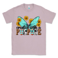 Lilac created with a purpose Classic Tee - texasbilliewilder
