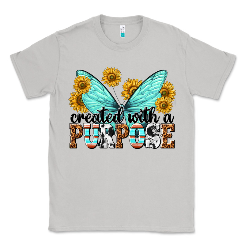 Created With A Purpose Classic Tee by texasbilliewilder | Teevron