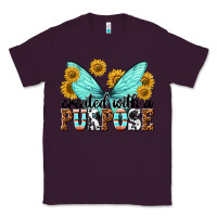 Plum created with a purpose Classic Tee - texasbilliewilder