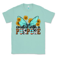 Seafoam created with a purpose Classic Tee - texasbilliewilder