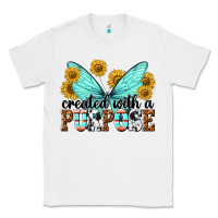White created with a purpose Classic Tee - texasbilliewilder