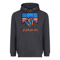 Smoke American junkie Heavyweight Hoodie - Neo Western