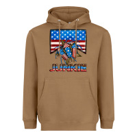 Toasted Coconut American junkie Heavyweight Hoodie - Neo Western