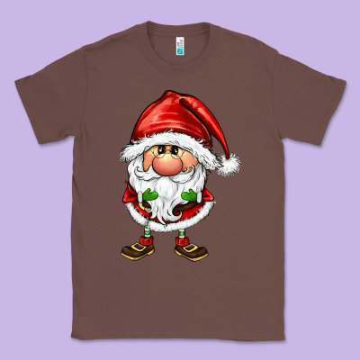 Santa Gnomes Classic Tee Designed By Fadigitalartstudio