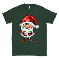 Sports Green santa gnomes Classic Tee - FaDigitalArtStudio