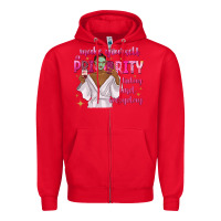 Red make yourself a priority today and everyday Zipper Hoodie - texasbilliewilder