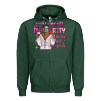 Sports Green make yourself a priority today and everyday Zipper Hoodie - texasbilliewilder