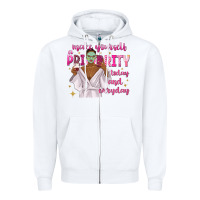 White make yourself a priority today and everyday Zipper Hoodie - texasbilliewilder
