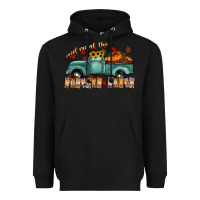 Black meet me af the pumpkin patch Heavyweight Hoodie - CowhideDigitalArt
