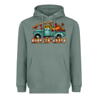 Sage meet me af the pumpkin patch Heavyweight Hoodie - CowhideDigitalArt