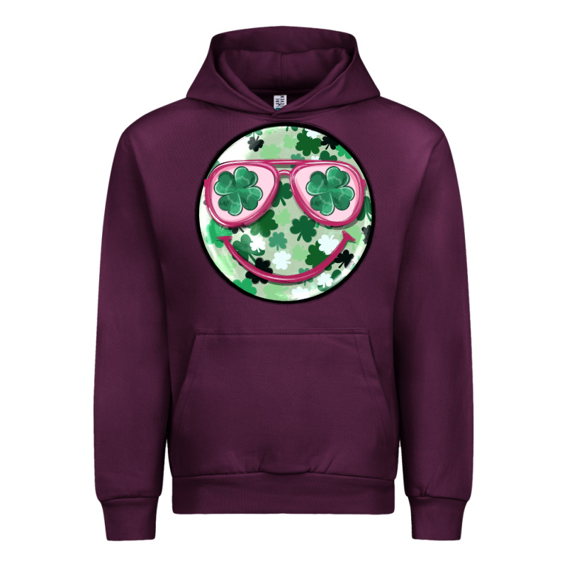 St Patrick's Smiley Urban Hoodie by MaliasSmallBusiness | Teevron