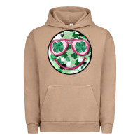 Pigment Burro st patrick's smiley Urban Hoodie - MaliasSmallBusiness