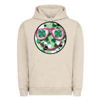 Pigment French Oak st patrick's smiley Urban Hoodie - MaliasSmallBusiness